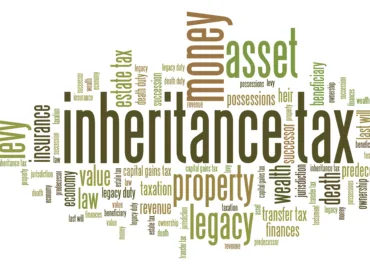 Inheritance Tax word cloud